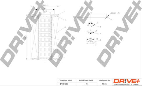 Dr!ve+ DP1110.11.0033 - Масляний фільтр autocars.com.ua