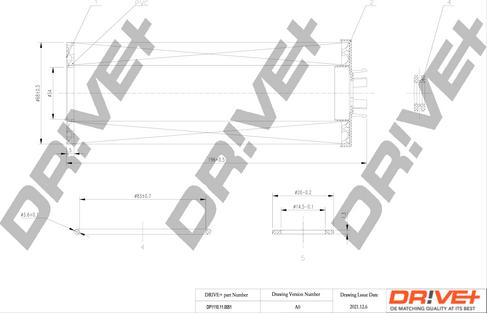 Dr!ve+ DP1110.11.0051 - DP1110.11.0051 Drive - Фільтр оливи autocars.com.ua