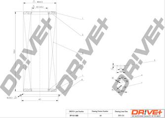 Dr!ve+ DP1110.11.0093 - DP1110.11.0093 Drive - Фільтр оливи аналог WL7406 autocars.com.ua
