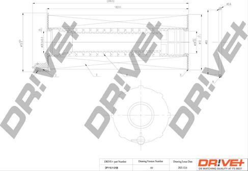 Dr!ve+ DP1110.11.0106 - Масляний фільтр autocars.com.ua