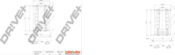 Dr!ve+ DP1110.11.0117 - Масляний фільтр autocars.com.ua