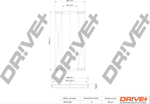 Dr!ve+ DP1110.11.0149 - Масляный фильтр autodnr.net