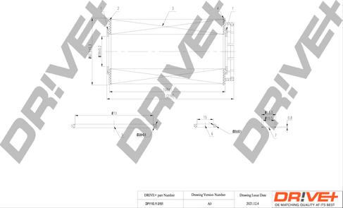 Dr!ve+ DP1110.11.0151 - Масляний фільтр autocars.com.ua