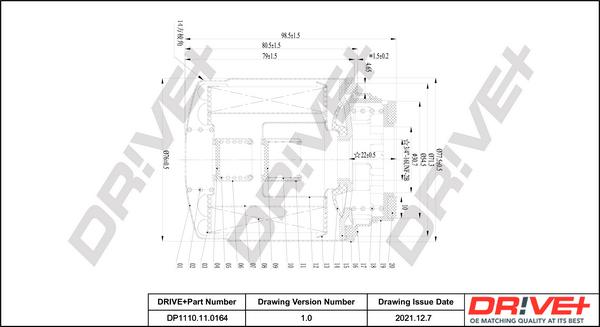 Dr!ve+ DP1110.11.0164 - Масляный фильтр autodnr.net