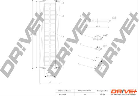 Dr!ve+ DP1110.11.0187 - Масляный фильтр autodnr.net