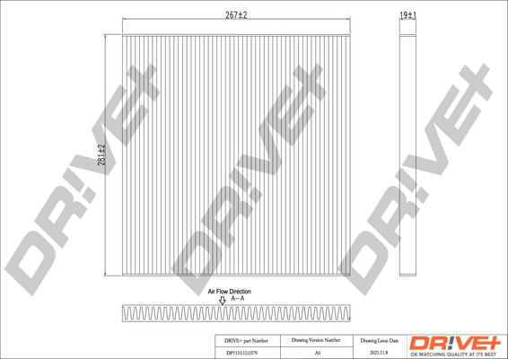 Dr!ve+ DP1110.12.0379 - Фильтр воздуха в салоне autodnr.net