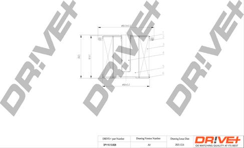 Dr!ve+ DP1110.13.0028 - Топливный фильтр autodnr.net