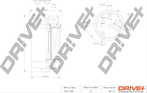 Dr!ve+ DP1110.13.0067 - Топливный фильтр autodnr.net