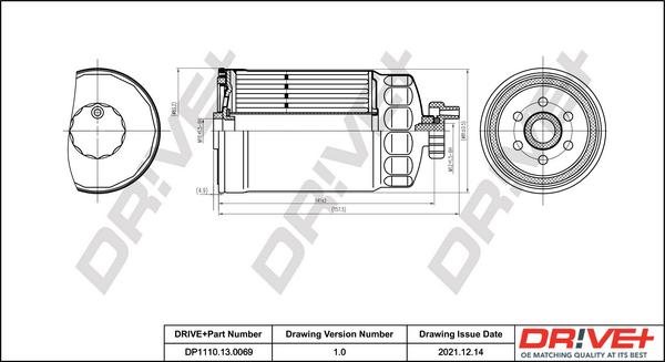 Dr!ve+ DP1110.13.0069 - Топливный фильтр autodnr.net