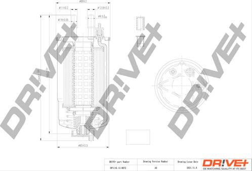 Dr!ve+ DP1110.13.0072 - Топливный фильтр autodnr.net