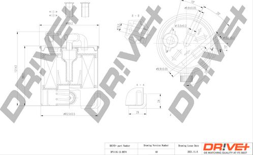 Dr!ve+ DP1110.13.0074 - Топливный фильтр autodnr.net