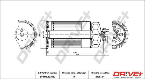 Dr!ve+ DP1110.13.0089 - Топливный фильтр autodnr.net