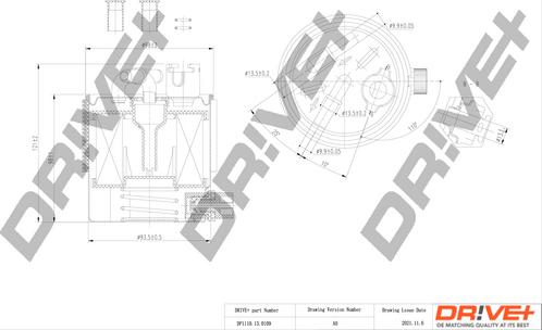 Dr!ve+ DP1110.13.0109 - Топливный фильтр autodnr.net