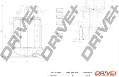 Dr!ve+ DP1110.13.0117 - Паливний фільтр autocars.com.ua