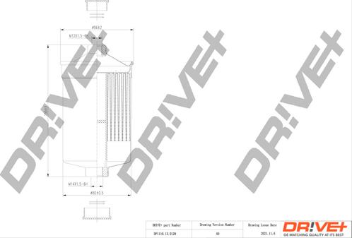 Dr!ve+ DP1110.13.0129 - Топливный фильтр autodnr.net