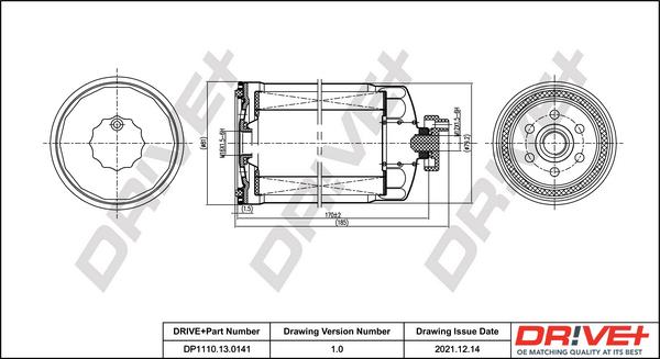 Dr!ve+ DP1110.13.0141 - Топливный фильтр autodnr.net