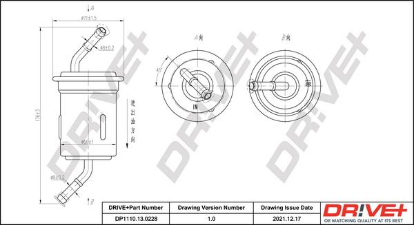 Dr!ve+ DP1110.13.0228 - Топливный фильтр autodnr.net