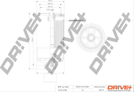 Dr!ve+ DP1110.13.0261 - Топливный фильтр autodnr.net