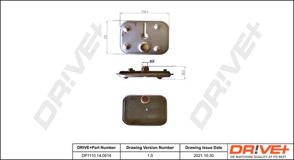 Dr!ve+ DP1110.14.0014 - Гідрофільтри, автоматична коробка передач autocars.com.ua