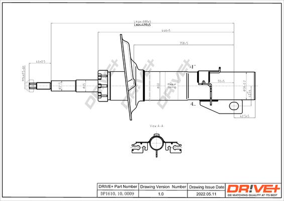 Dr!ve+ DP1610.10.0009 - Амортизатор autodnr.net