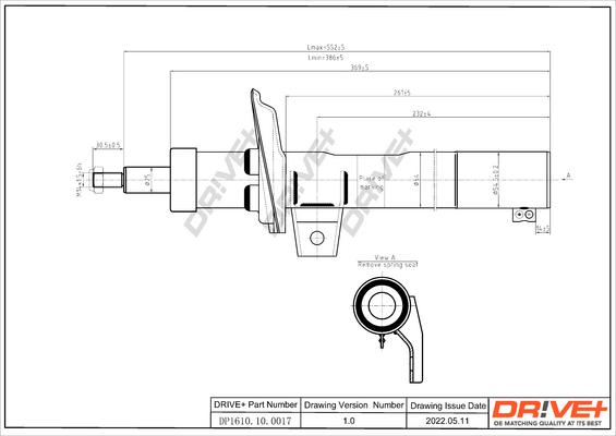 Dr!ve+ DP1610.10.0017 - Амортизатор autodnr.net