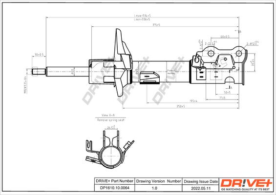 Dr!ve+ DP1610.10.0064 - Амортизатор autocars.com.ua