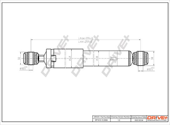 Dr!ve+ DP1610.10.0084 - Амортизатор autodnr.net