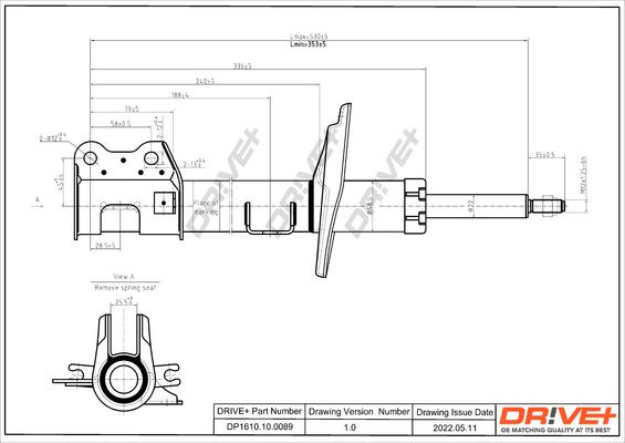 Dr!ve+ DP1610.10.0089 - Амортизатор autodnr.net