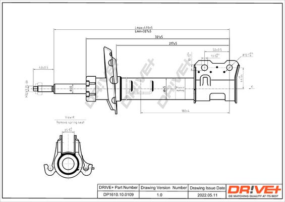 Dr!ve+ DP1610.10.0109 - Амортизатор autodnr.net