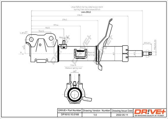 Dr!ve+ DP1610.10.0168 - Амортизатор autodnr.net