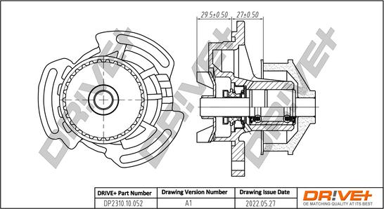 Dr!ve+ DP2310.10.052 - Водяной насос autodnr.net