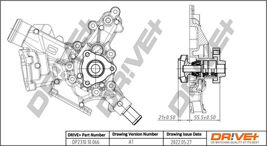 Dr!ve+ DP2310.10.066 - Водяной насос autodnr.net