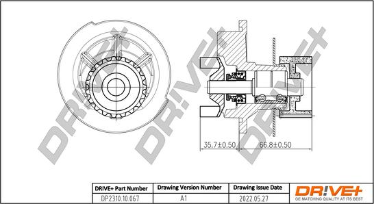 Dr!ve+ DP2310.10.067 - Водяной насос autodnr.net