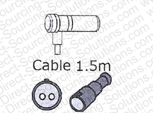 DSS 108289 - Датчик ABS, частота обертання колеса autocars.com.ua