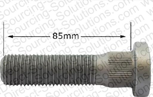 DSS 150001 - Болт кріплення колеса autocars.com.ua