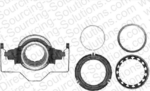 DSS 204626 - Вичавний підшипник autocars.com.ua