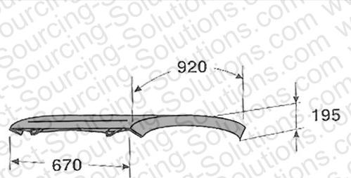 DSS 509077ALT - Крило autocars.com.ua