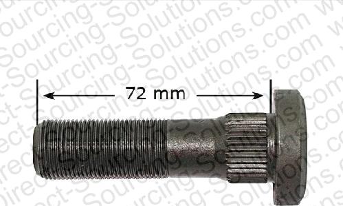 DSS 570013 - Болт кріплення колеса autocars.com.ua
