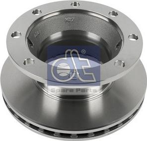 DT Spare Parts 10.14107 - Тормозной диск avtokuzovplus.com.ua