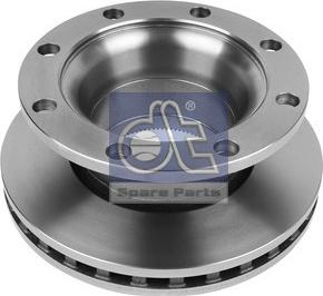 DT Spare Parts 10.24104 - Гальмівний диск autocars.com.ua