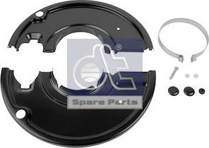 DT Spare Parts 10.33270 - Кришка, гальмівний барабан autocars.com.ua