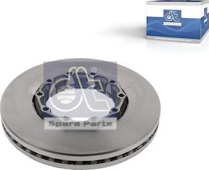 DT Spare Parts 1034104 - Тормозной диск avtokuzovplus.com.ua