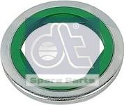DT Spare Parts 1.10129 - Уплотнительное кольцо, резьбовая пробка маслосливного отверстия avtokuzovplus.com.ua