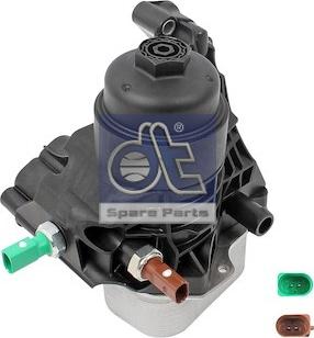 DT Spare Parts 11.13122 - Масляний радіатор, рухове масло autocars.com.ua