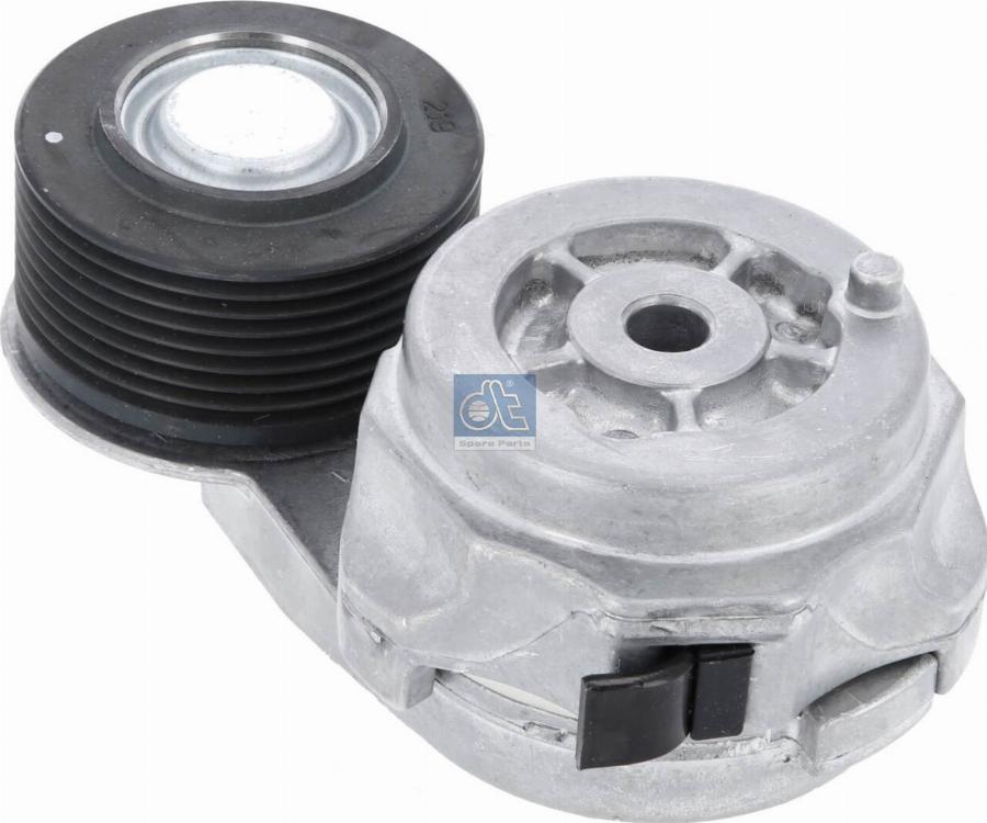 DT Spare Parts 1.11423 - Натягувач ременя, клинові зуб. autocars.com.ua