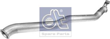 DT Spare Parts 1.12370 - Труба вихлопного газу autocars.com.ua