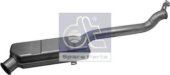 DT Spare Parts 1.12684 - Труба вихлопного газу autocars.com.ua