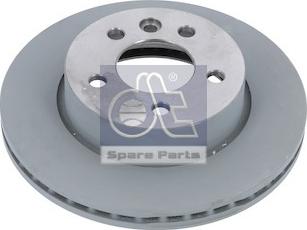 DT Spare Parts 11.62500 - Тормозной диск avtokuzovplus.com.ua