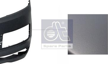 DT Spare Parts 11.71019 - Буфер, бампер autocars.com.ua