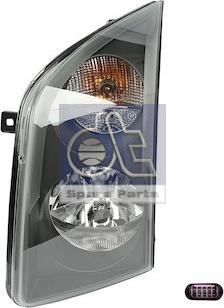 DT Spare Parts 11.84104 - Основна фара autocars.com.ua